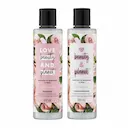 Kit Love, Beauty and Planet Manteiga de Murumuru & Rosa com 1 Shampoo + 1 Condicionador com 300ml cada