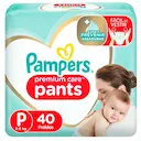 Fralda Pampers Premium Care Pants P - 40 Unidades