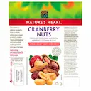 Snack Nature's Heart Cranberry Nuts 25g