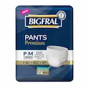 Roupa Íntima Bigfral Pants Premium P/M 8 unidades