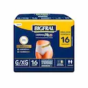 Roupa Íntima Bigfral Derma Plus G/XG 16 unidades