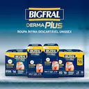 Roupa Íntima Bigfral Derma Plus G/XG 16 unidades