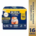 Roupa Íntima Bigfral Derma Plus G/XG 16 unidades