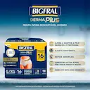 Roupa Íntima Bigfral Derma Plus G/XG 16 unidades