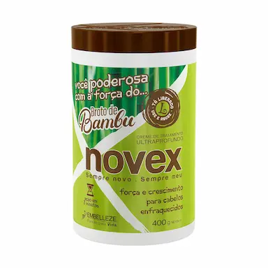 Creme de Tratamento Novex Broto de Bambu com 400g