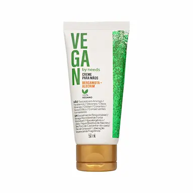 Creme Hidratante para Mãos Vegan by Needs Bergamota e Alecrim com 50ml