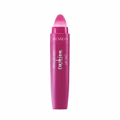 Batom Revlon Kiss Cushion Lip Tint Cor Pink com Ponta de Pelúcia com 5,32ml