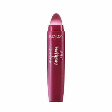 Batom Revlon Kiss Cushion Lip Tint Cor Naughty Mauve com Ponta de Pelúcia com 5,32ml