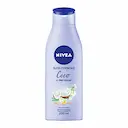 Loção Deo-Hidratante Nivea Óleos Essenciais Coco e Óleo Monoi com 200ml