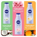 Loção Deo-Hidratante Nivea Óleos Essenciais Coco e Óleo Monoi com 200ml