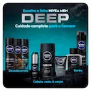 Desodorante Aerosol Antitranspirante Nivea Men Deep Original Carvão Ativado 150ml