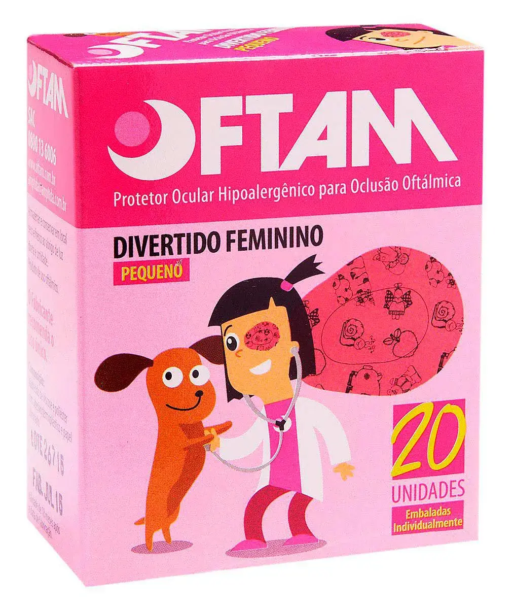 Protetor Ocular Divertido Tamanho Pequeno