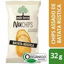 Chips Assado Batata Rústica NuChips Mãe Terra com 32g