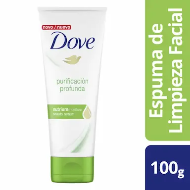 Espuma de Limpeza Facial Dove Purificação Profunda com 100g