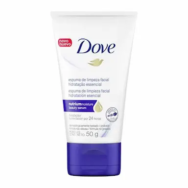 Espuma de Limpeza Facial Dove Hidratação Essencial com 50g
