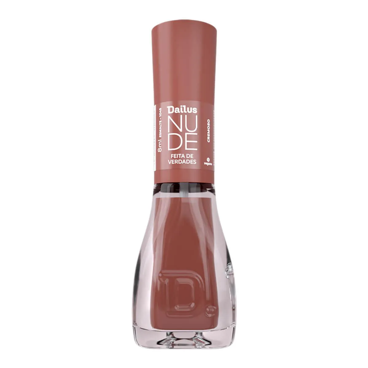 Esmalte Cremoso Dailus Nude 1041 Bem Resolvida com 8ml Esmalte Cremoso Dailus Nude 1045 Feita de Verdades com 8ml Esmalte Cremoso Dailus Nude 1047 Fiz Porque Quis com 8ml 