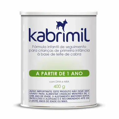 Fórmula Infantil Kabrimil À Base de Leite de Cabra A Partir de 1 Ano 400g