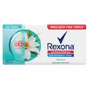 Kit Sabonete em Barra Rexona Antibacterial Fresh com 6 unidades de 84g cada