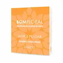 Chá Bom Floral Agir e Pensar Sabor Gengibre, Limão e Maçã com 60 sachês