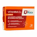 Vitamina D 2.000UI Raia 30 Cápsulas