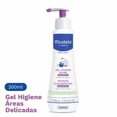 Gel de Higiene Íntima Infantil Mustela Bebê com 200ml