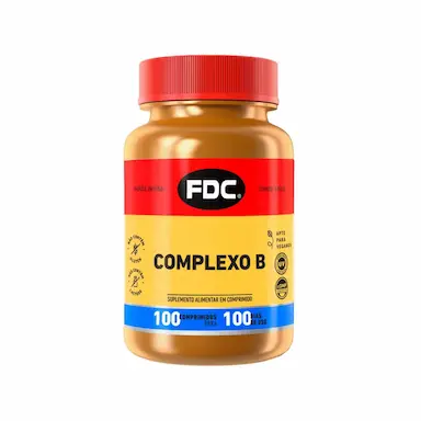 Complexo B FDC com 100 comprimidos