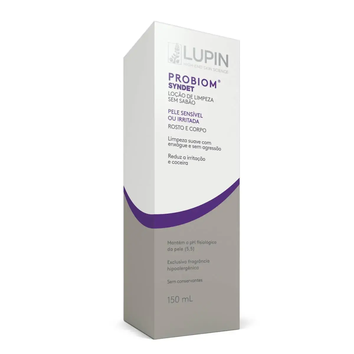 Loção de Limpeza Rosto e Corpo Probiom Syndet Sensível ou Irritada com 150ml