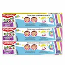 Kit Gel Dental Infantil Colgate Teen Titans Go! com 3 unidades de 60g cada