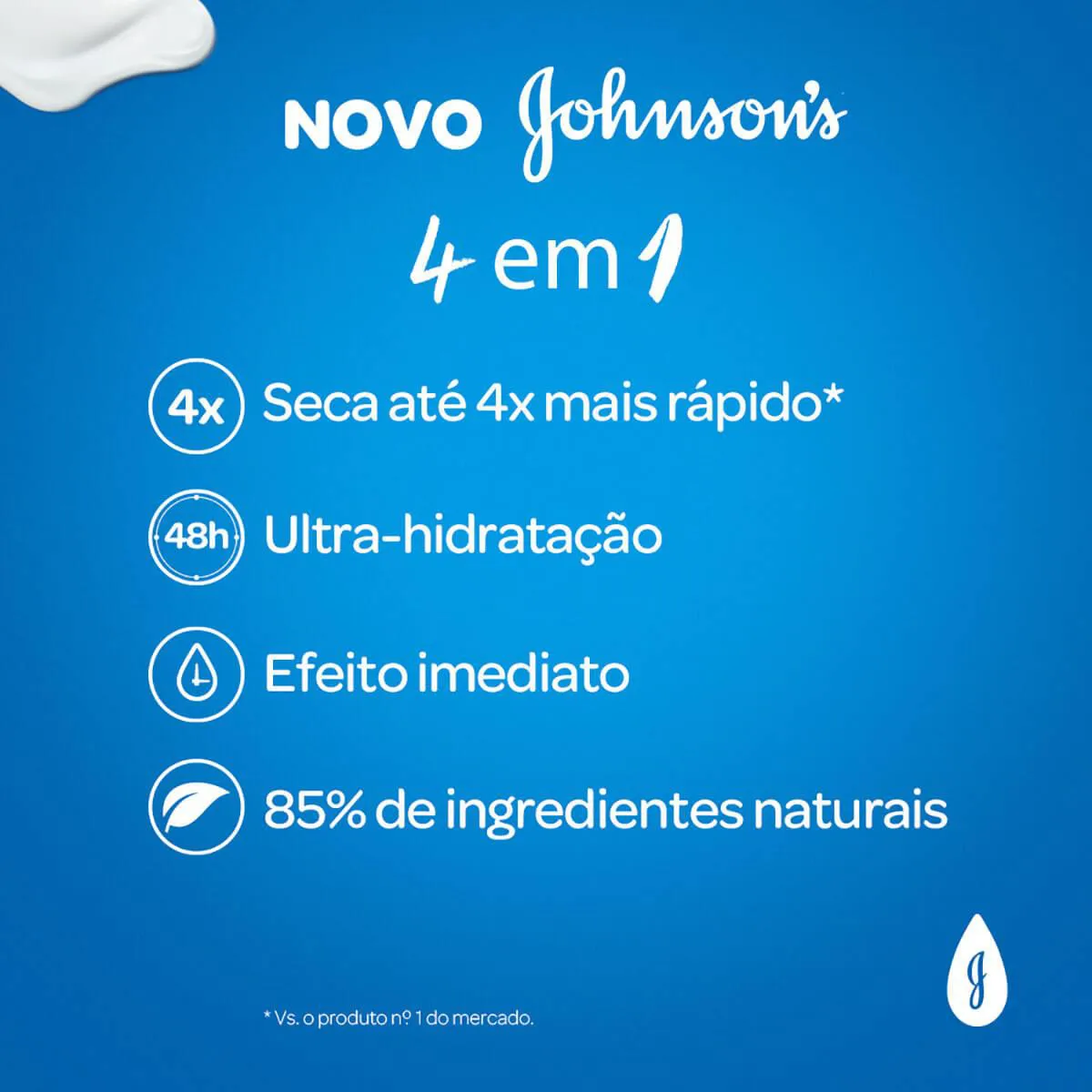 Kit Loção Hidratante Johnson's Daily Care Lavanda e Camomila com 2 unidades de 400ml cada