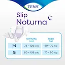 Fralda Adulto Tena Slip Noturna M 7 unidades