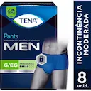 Roupa Íntima Masculina Tena Pants Men G/EG 8 unidades