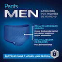 Roupa Íntima Masculina Tena Pants Men G/EG 8 unidades