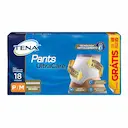 Roupa Íntima Tena Pants UltraCare P/M 18 unidades