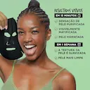 Máscara Facial em Tecido Garnier Hidra Bomb Carvão Detox 28g