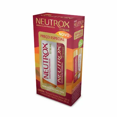Kit Neutrox Xtreme Shampoo com 300ml + Condicionador com 300ml