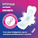 Absorvente Intimus Noturno Discreto Cobertura Suave com Abas com 28 unidades
