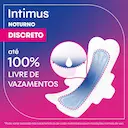 Absorvente Intimus Noturno Discreto Cobertura Suave com Abas com 28 unidades