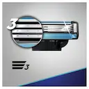 Refil de Carga para Aparelho de Barbear Gillette Mach 3 com 4 unidades
