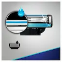 Refil de Carga para Aparelho de Barbear Gillette Mach 3 com 4 unidades