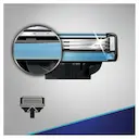 Refil de Carga para Aparelho de Barbear Gillette Mach 3 com 4 unidades