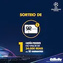 Refil de Carga para Aparelho de Barbear Gillette Mach 3 com 4 unidades