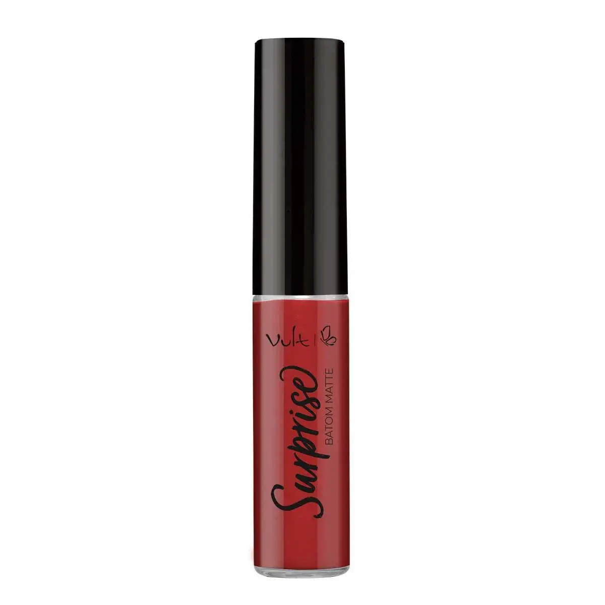Batom Líquido Vult Surprise Matte Cor Illusion Red com 5,6ml
