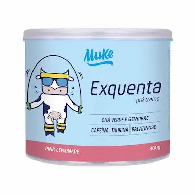 Pré-Treino Exquenta Muke Pink Lemonade 300g
