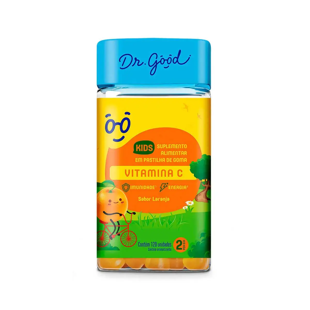 Suplemento Alimentar Dr. Good Vitamina C Kids com 120 Unidades