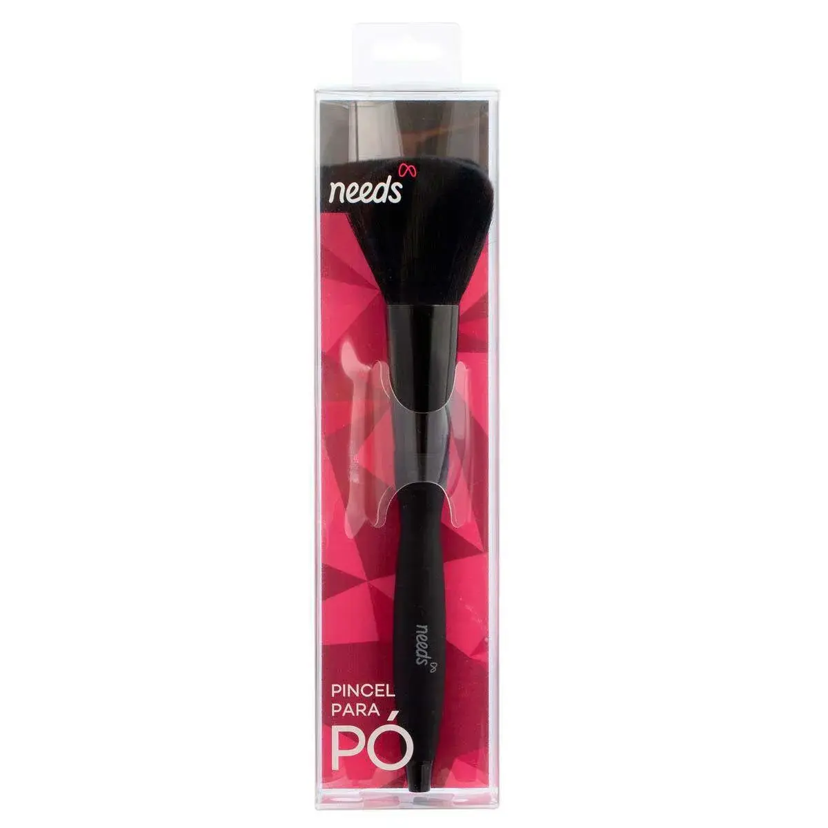 Pincel de Maquiagem para Pó Facial Triss/Needs com 1 unidade