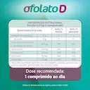 Suplemento de Vitamina D Ofolato D 2.000UI com 30 comprimidos