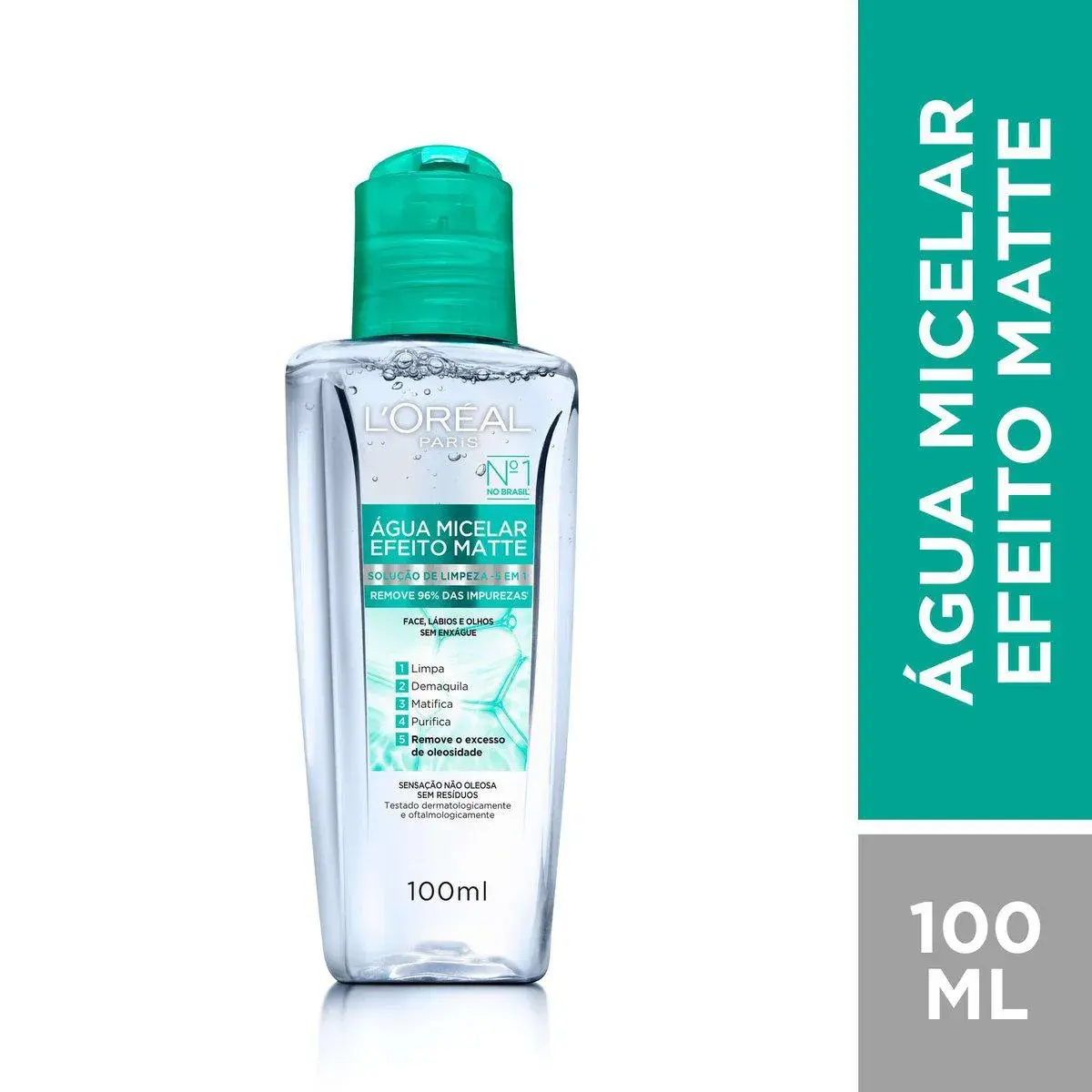 Água Micelar L'Oréal Paris Efeito Matte com 100ml