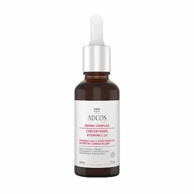 Sérum Facial Adcos Derma Complex Vitamina C 20 com 15ml