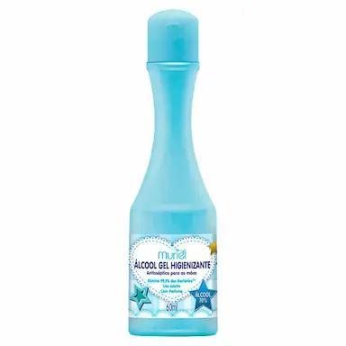 Álcool Gel Higienizante Muriel Azul com 60ml
