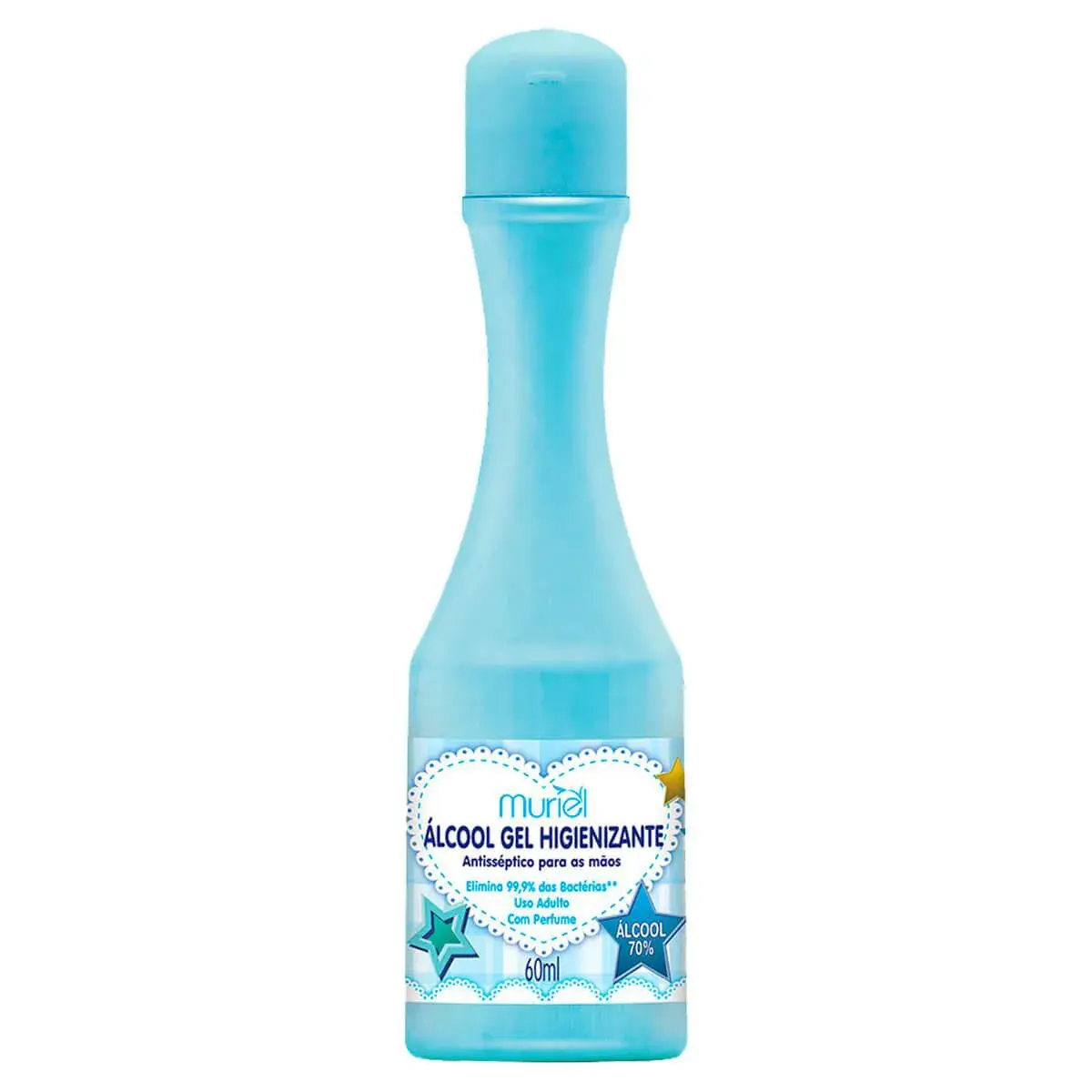Álcool Gel Higienizante Muriel Azul com 60ml